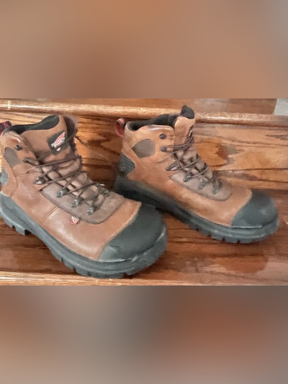 Red Wing 436 Work Boots Men’s 10.5 EE Wide Waterproof Leather Made USA EHi